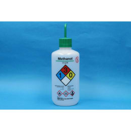 薬品識別洗浄瓶 LDPE 1L メタノール