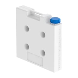 キャニスター 乳白 5L PP S-50 省スペース 107998