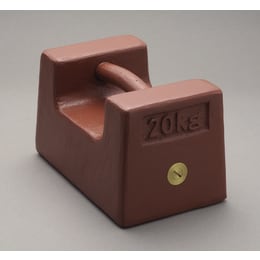 枕型分銅(鋳鉄) M1級 20kg M1RF-20K