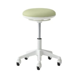 ラボラトリチェア ピルエット 背無・フットリング無 ミントグリーン