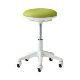ラボラトリチェア ピルエット 背無・フットリング無 グリーン
