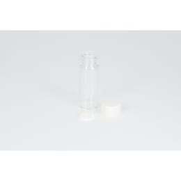 日電理化硝子 ねじ口瓶 S-3 10mL 無色 メラミンキャップ ソフトロンP.P貼りパッキングセット 100組 250108