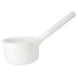 ポリひしゃく 2L 白