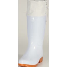 Hyper V® 衛生長靴 #4200 24.0cm フード付 白