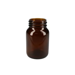 ねじ口びん 広口 250mL 茶