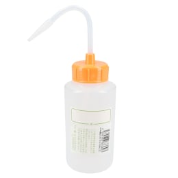 NT洗瓶 BII型 カラーキャップ 広口 250mL 色2 OY オレンジイエロー
