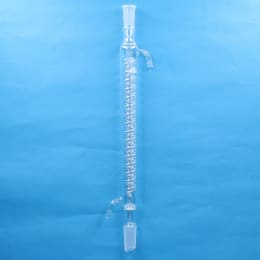 Fine共通摺合じゃ管冷却器 グラハム 筒長 300mm 上部雌19/38 下部雄24/40