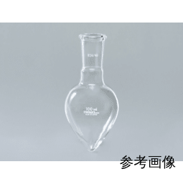 透明共通摺合梨型フラスコ 300mL 24/40 IWAKI