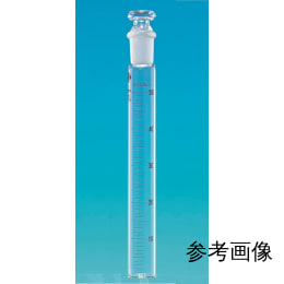 TGK共通摺合共栓比色管 50mL 目盛付 5mL目盛 φ23×H250 栓19/22