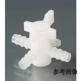 3方コック 5-7mm PVDF
