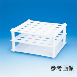 PTFE試験管立 φ17×40穴 TST-1640型 F-1113-002