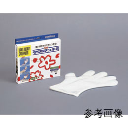 サクラメン®手袋スタンダード 透明 S 厚手 100入
