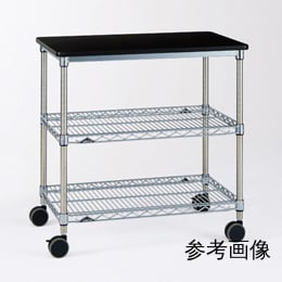 【販売終了】ラボワークエレクターカートLBCSE-MS76-BK3