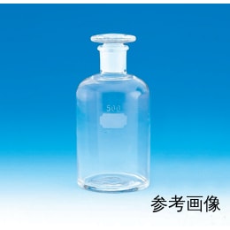 【販売終了】試薬びん 細口透明 60mL 人口吹き