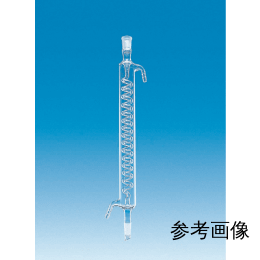 Fine共通摺合じゃ管冷却器 グラハム 筒長 200mm 上部雌15/25 下部雄19/38