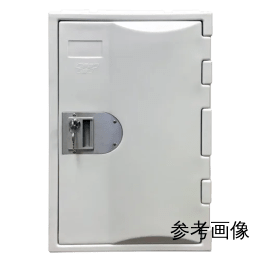 薬品保管庫 樹脂製 白扉 錠付 TS-W385S