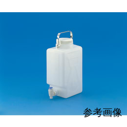 フッ素加工活栓付角型カーボーイ FLPE 20L