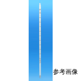 水銀棒状温度計黄管 0~150目盛1全没 L300