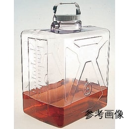 大型透明角型瓶クリアボーイ 9L