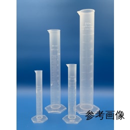 メスシリンダー PP製 クラスB 目盛付 25mL