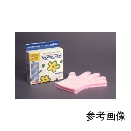 元祖 サクラメン手袋 エンボス 桃 SS 100入