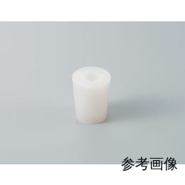 穴開シリコンゴム栓 No.4 φ5 上20×下16×H24