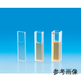 Fine合成石英セル 角底 二面透明 IL3×IW10×H45mm