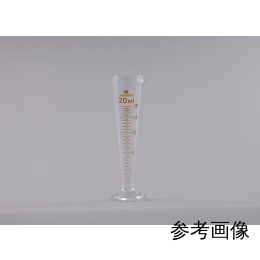 液量計 円錐型 茶目盛 10mL