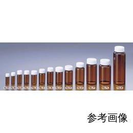 スクリュー管 No.8 褐色 本体のみ 50入