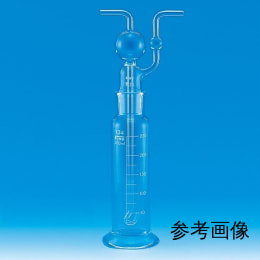 Fineガス洗浄びん ドレッセル式 透明共通摺合せ 500mL セット