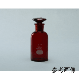試薬びん 細口 茶 60mL IWAKI