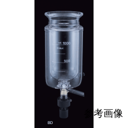 ドレン付ジャケット式反応槽 3000mL BD-30N2
