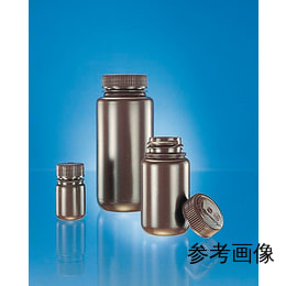 広口褐色サンプル瓶 HDPE 250mL 72入