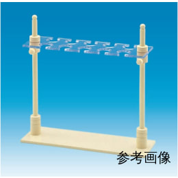分液ロート台 横型 PVC 500×4個掛