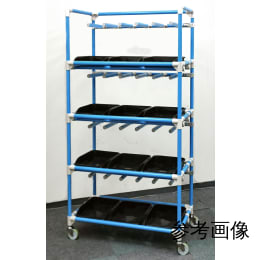 長靴ハンガーラック 4列4段 キャスター 色LM