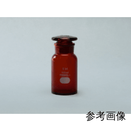 試薬びん 広口 茶 1L IWAKI