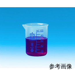 ビーカー 青目盛付き PP 25mL