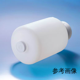 PFA回転成形広口瓶 5L 底面ボス付Rc3/8 F-1307-001