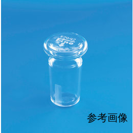 Fine透明共通摺合分液ロート用平栓 溝付 40/50