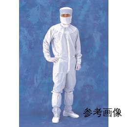 クリーンルーム用ワンピース(クラス1000対応)　PP1310-LL　白