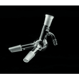 Fine共通摺合二又減圧用アダプター 吸引口φ8付 上部雌19/38 下部雄15/25×2