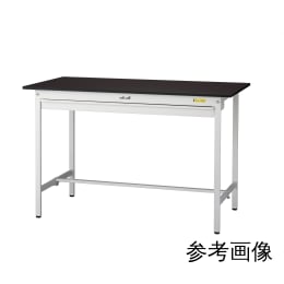 ワークテーブル 固定式 引出付 SLMH 975W-BRW