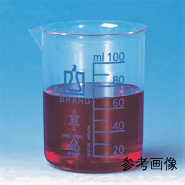 【販売終了】ビーカー 青目盛付き PMP 5000mL