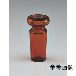 透明共通摺合せ平栓 茶褐色 19/38