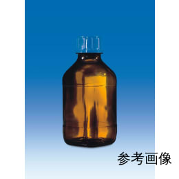 褐色ボトル 角型 500mL (樹脂コーティング/GL32規格)