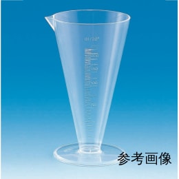 液量計 円錐型 PMP製 500mL 1424