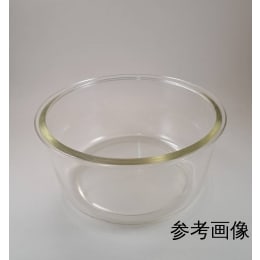 丸形水槽 硝子製 口摺り φ240mm