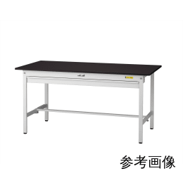 ワークテーブル 固定 引出付 SLM-975W-BRW