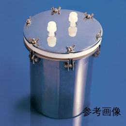 PTFE円筒型高圧容器 3000mL φ6×2 F-1028-001