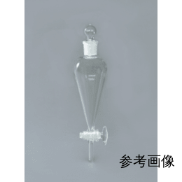 分液ロート スキーブ形 500mL 球栓 共摺Gコック IWAKI